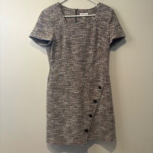 Calvin Klein | Dresses | Calvin Klein Floral Embroidery Mesh Dress |  Poshmark